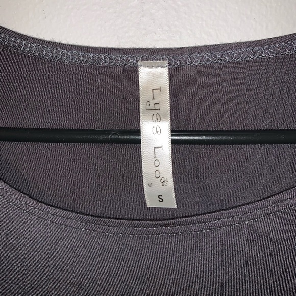 Long Sleeve Shirt with Shoulder Cut Out - Picture 2 of 2